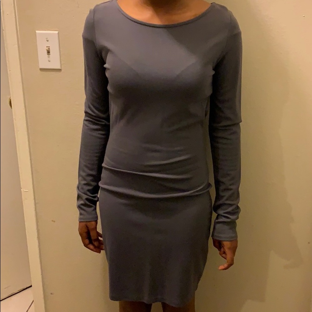 Gray Dress